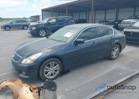 2012 Infiniti G25 Journey from USA, damaged, VIN JN1DV6AP8CM700978